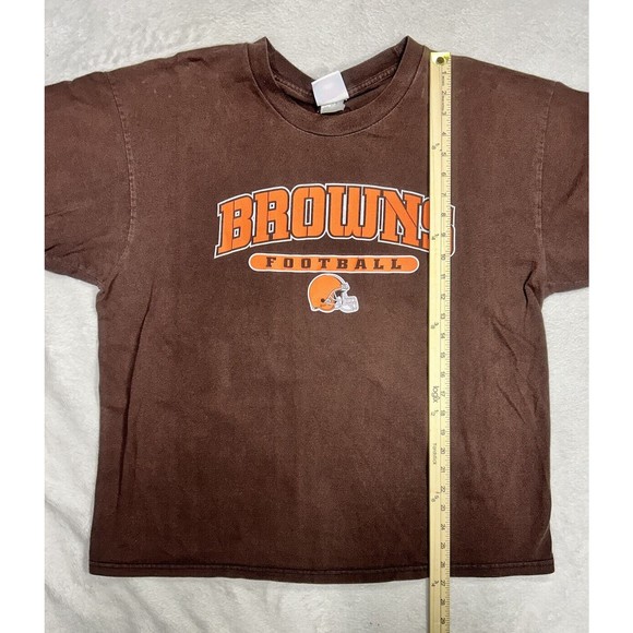 Vtg Y2K Cleveland Browns NFL Brand Brow Graphic T-Shirt Men’s Size XL - Picture 5 of 6